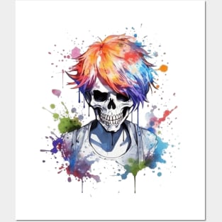 Colorful Skulls Posters and Art